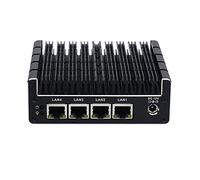 KINGDEL Smart Personal Computer, CPU Celeron Quad Core Computer desktop, 8 GB di RAM, SSD da 240 GB, 4 × LAN, 1 × COM, 2 × HD, 2 × USB3.0, Supporto doppio monitor, Wi-Fi