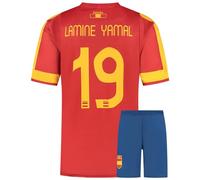 Kingdo Kit da Calcio Spagna Yamal - Bambino e Adulto - Ragazzi - Divisa da Calcio - Regali per Il Calcio - Abbigliamento Sportivo - Taglia L