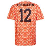 Kingdo Maglia da calcio Eurocopa 88 di Basten - Nazionale Olandese - Arancione - Bambino e Adulto - Maglia Sportiva, arancione, L