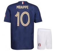 Kingdo Maglia Mbappe Bambino e Adulto - Kit Calcio Francia Home - 2026 - Ragazzi - Uomini - Divisa da Calcio - Maglietta Sportiva - Abbigliamento Sportivo