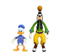 Regno Cuori 3 Seleziona Action Figure 2-Pack Goofy & Donald