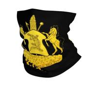 Kingdom in The Sky Emblem Uomo Donna Sciarpa al Collo Versatili Ghetta Elastico Cerchietto per Capelli per Uomo Ciclismo Sports