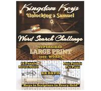 Kingdom Keys: Unlocking 2 Samuel Word Search Challenge (Supersized Edition)