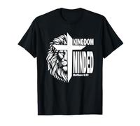 Kingdom Minded Matteo 6:33 Cristiano Pregare Gesù Fede Maglietta