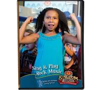 Kingdom Rock Sing & Play Rock Music DVD w/ on-screen song lyrics