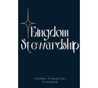 Kingdom Stewardship Combo Financial Planner, Daily, Monthly, Expense Tracker, Notes, For Men and Woman