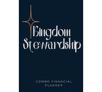 Kingdom Stewardship Combo Financial Planner, Daily, Monthly, Expense Tracker, Notes, For Men and Woman