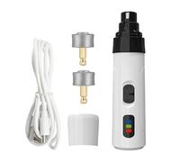 Kingdom Unghie per cani - Silenzioso tosaunghie per gatti strumento di cura ricaricabile | Trimmer regolabile a 2 velocità, cura igienica rilassante per animali domestici a casa