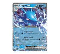 Kingdra ex 012/064 Carta Pokemon ultra rara | Carte Pokémon rare | Pokémon EX | Favola avvolta | Pokemon Scarlatto e Viola | Titan Cards Authenticated