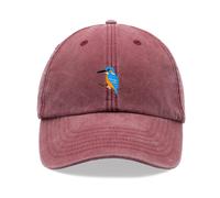 Kingfisher Cappello Baseball Vintage Slavato Unisex Papà Uccello Watcher Animale