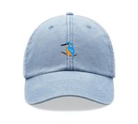 Kingfisher Cappello Baseball Vintage Slavato Unisex Papà Uccello Watcher Animale
