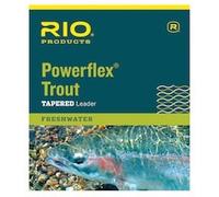 Kingfisher Fly Fishing Rio Powerflex - Leader per la pesca a mosca EcoPuck 7 1/2 FT - 6X - Confezione da 5