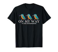 Kingfisher Watcher Bird Lover Ornithologist Biologist Maglietta