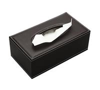 KINGFOM Porta fazzoletti in Pelle, 25 x 14 x 9.5CM,Marrone