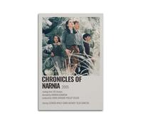 KINGGHYLL Poster decorativo su tela con cronache di Narnia, decorazione artistica da parete per soggiorno, poster estetico moderno, 30 x 45 cm, senza cornice