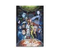 KINGGHYLL Star Blazers 2199, poster decorativo su tela, decorazione artistica da parete per soggiorno, poster estetico moderno, 40 x 60 cm, senza cornice