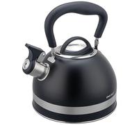 KINGHOFF KH-1858 - Bollitore in acciaio, 1,8 l, a induzione, colore: Nero