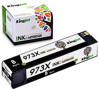 KINGJET 973X Cartucce d'inchiostro Nero per HP 973X HP 973 per HP Pagewide Pro 477dw P57750dw P55250dw 452dw 477dwt 552dw 577dw 577z 477dn 452dwt (1BK)