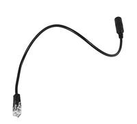 Kingke Cavo adattatore da 3,5 mm per cuffie RJ9, adattatore per cuffie, convertitore flessibile e cavo lungo 31 cm