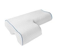 Kingke Cuscino per coppie, in memory foam, anti-pressione, ad arco