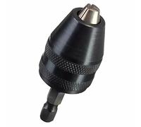 KingLan 0.5-8Mm 1/4 inch Hex Shank Keyless Drill Chuck Drill Screwdriver Impact Driver Adaptor