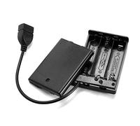 KingLan Box Batteria con Porta USB per Kit Luce LED Lego E Lepin Set Porta Mattoncini