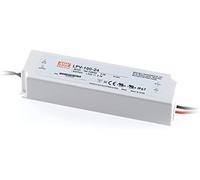 KingLed - Mean Well LPV-60-24 - 1570 - Alimentatore impermeabile 60W 24V, corrente costante, IP67, trasformatore AC 220V a DC 24V, compatibile con nastro LED