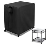 Kingling Copertura per tavolo da forno per pizza da esterno per tavolo Ooni grande, impermeabile, copertura per tavolo da barbecue per pizza (solo copertura), 92 x 82 x 79 cm
