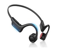 KINGLUCKY X7 Bone Conduction AURICOLARI WIRELESS, Nero