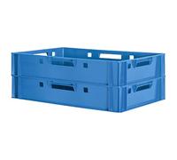 Kingpower 2x Carne Riquadro E1 Carne Impilabile Scatola di Immagazzinaggio Contenitore Azzuro