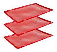 Kingpower 3X Coperchio Tappo Carne Riquadro Carne Impilabile Scatola di Immagazzinaggio Contenitore