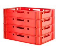 Kingpower 4x Carne Riquadro E1 Carne Impilabile Scatola di Immagazzinaggio Contenitore