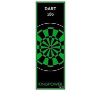 Kingpower Dart Dart Carpet Tappetino per Freccette 237x80cm Freccette Accessori per Freccette Protezione Linea di Scarico Freccette in Gomma Diversi Disegni