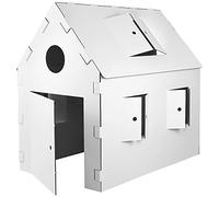 Kingpower Selezione Casa di Gioco per Bambini Castello di Cavaliere Giocare Castello Castello Casa di Cartone Casa di Cartone Casa di Gioco Casa dei bambini da colorare, Modello: Playhouse Bianca