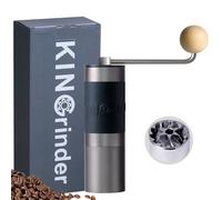 KINGrinder K1 - Macinacaffè manuale con 140 gradi di macinazione regolabili per aeropress, French Press, Drip, Espresso, capacità 20-25 g