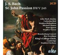 KINGS COLLEGE CAMBRIDGE CHO... J.S. Bach: St. John Passion CD NUOVO