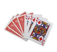 Kings Wild Set Carte Trucco Magia Libro Muto Close Up Palco Illusionismo