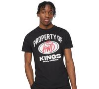 Kings Will Dream Prop T-Shirt Designer Casual Uomo In Cotone Nero