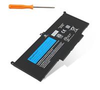 Kingsener F3YGT - Batteria di ricambio per PC portatile Dell Latitude 12 7280 7290 E7280 13 7380 7390 14 7480 7490 E7480 2X39G P28s 7,6V 60WH