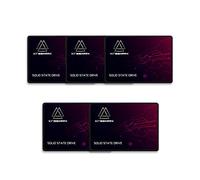 Kingshark SSD 2.5 SATA III 64GB ad alte prestazioni interno Solid State Drive per desktop Laptop 5 unità pacchetto [64GB (5 confezioni), 2.5-SATA3]