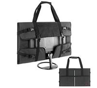 Kingshion Borsa da viaggio compatibile con computer desktop All-in-One da 32" e monitor da 32" (grigio scuro)