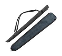 Kingshion Borsa per ombrelli umidi da 89 cm, con tracolla, impermeabile, antipolvere, reversibile, custodia per il trasporto, per viaggi, casa, auto, grigio scuro