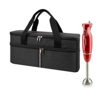 Kingshion Borsa portaoggetti per frullatore a immersione, custodia da viaggio per frullatore a immersione, organizer da viaggio (solo borsa)