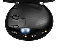 Kingshion Custodia da viaggio per mouse da gioco per Logitech G502/G402/G602 e Razer DeathAdder Chroma/Naga/Mamba, borsa portatile antiurto con tasca per accessori, cerniera resistente, adatta per