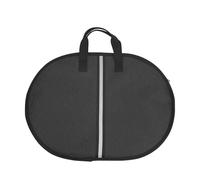 Kingshion Grande contenitore per piatti - 55,9 x 43,2 cm - impilabile con interno imbottito - contenitori per piatti e servizi in porcellana (grigio)