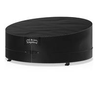 Kingsleeve® Copertura Protettiva per Isola Prendisole Impermeabile Resistente Telo di Protezione per Mobili da Esterno Copri-Lettino da Giardino Rotondo Ø188x229x90/50cm