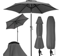 Kingsleeve Ombrellone da Balcone 200 cm UV 80+ Inclinabile | 2 Metri, in Alluminio, da Giardino, Spiaggia, Terrazza, Parasole, Regolabile, con Custodia