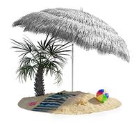 Kingsleeve® Ombrellone Stile Hawaii Ø160 cm Inclinabile e Regolabile Parasole da Giardino o Spiaggia Protezione UV 30+
