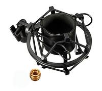 Kingsley Universal Shock Mount 50MM per microfono a condensatore con diametro 43mm-50mm, Supporto in Metallo