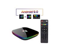 KINGSLIM Android 9.0 Q Plus TV Box 4 GB DDR3 64 GB Wi-Fi 2,4 GHz USB 3.0 HDMI 2.0 6K